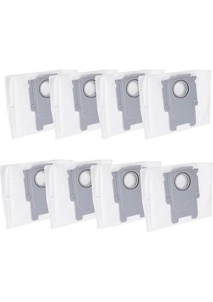 srfn ticaret Roborock Q7 Max Plus Uyumlu Toz Torbası - 8 Adet