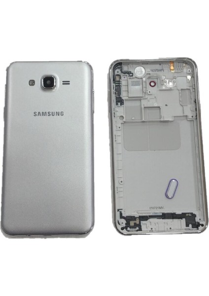 Samsung Galaxy J701 J7 Core Kasa Kapak Silver
