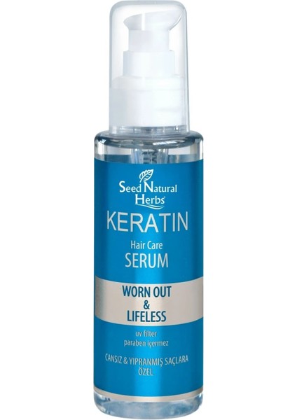 Yıpranmış Saçlar İçin Macadamia Keratin Saç Serumu 75 Ml