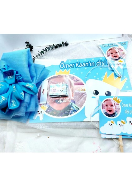 Diş Buğdayı Erkek Bebek Süsleme ve Magnet Seti HDTS196 fiyatları