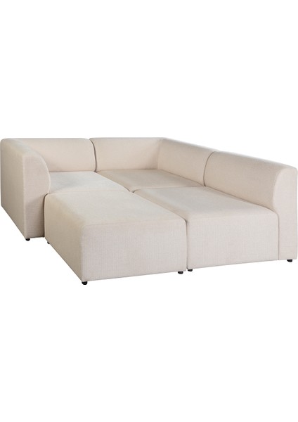 Beta Krem Piyonlu Köşe Koltuk Takımı fiyatları