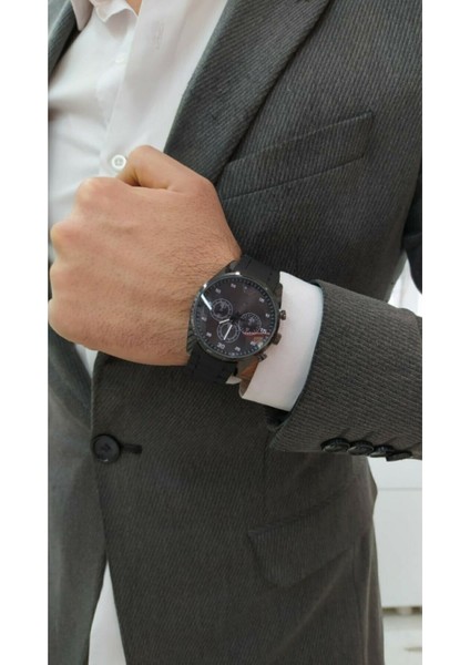 Armani Modeli Siyah Renk Erkek Kol Saati