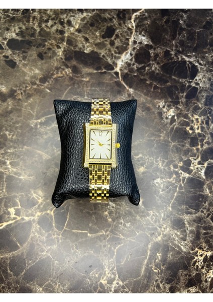 Zirkon Taşlı Gold Renk Analog Kol Saati( Bileklik Fiyata Dahil Değildir ) fırsatları