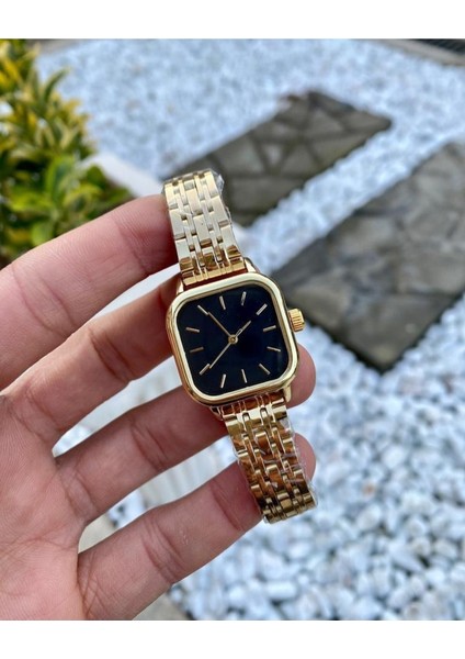Minimal Kadın Gold Renk Kol Saati