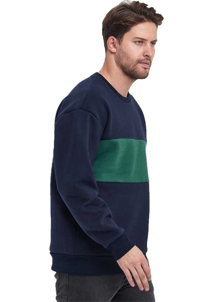 Adams Erkek 3 Iplik Oversize Sweatshirt