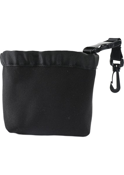 Golf Topu Temizleme Çantası Golf Kulübü Temizleyici Kir Silme Hafif Golfçü Hediye Siyah (Yurt Dışından) indirimleri