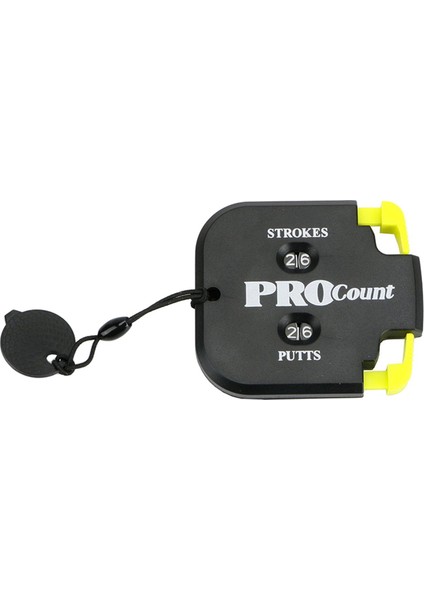 Golf Puanı Sayacı Kaleci Göstergesi Puanlama Sistemi Spor Aksesuar Malzemeleri Siyah Sarı (Yurt Dışından)