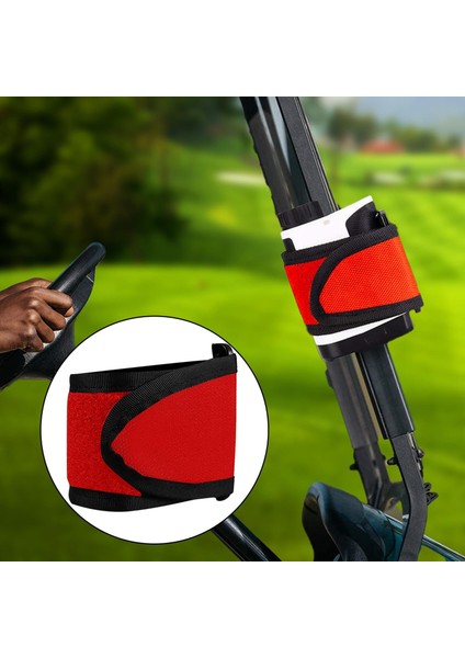 Golf Telemetre Kayışı Kolayca Erişim Sarma Korkuluğu Kırmızı (Yurt Dışından) fırsatları