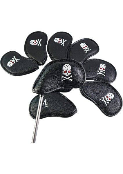 10 Pu Naylon Golf Kulübü Headcovers Golfçü Hediye Ekipmanları Kapakları (Yurt Dışından) modelleri
