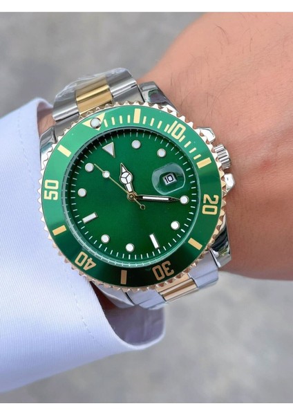 Erkek Rolex Modeli Çelik Kasa Kol Saati