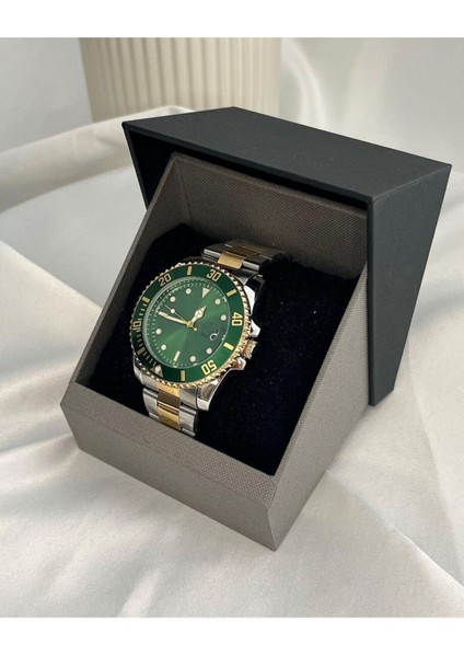 Erkek Rolex Modeli Çelik Kasa Kol Saati