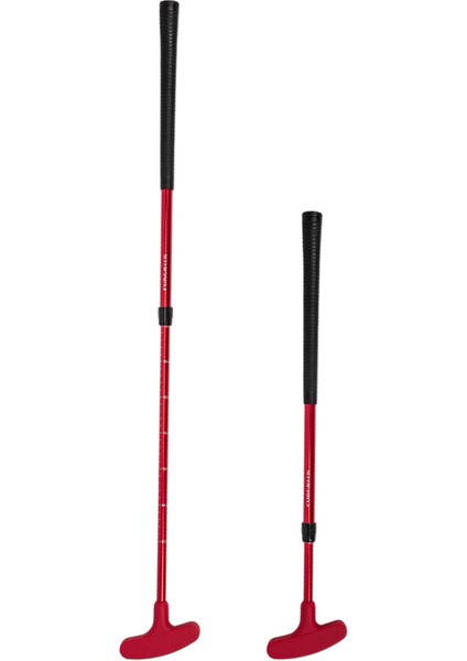 2 Yönlü Katlanabilir Sağ ve Golf Atıcısı / Taşınabilir Atıcısı - Kırmızı (Yurt Dışından)