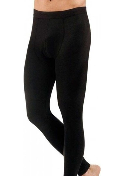 Erkek Termal Fanila Içlik Takım / Üst / Alt - Siyah