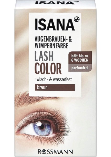 Cilt Lash Color Kaş ve Kirpik Boyası Kahverengi 10 ml