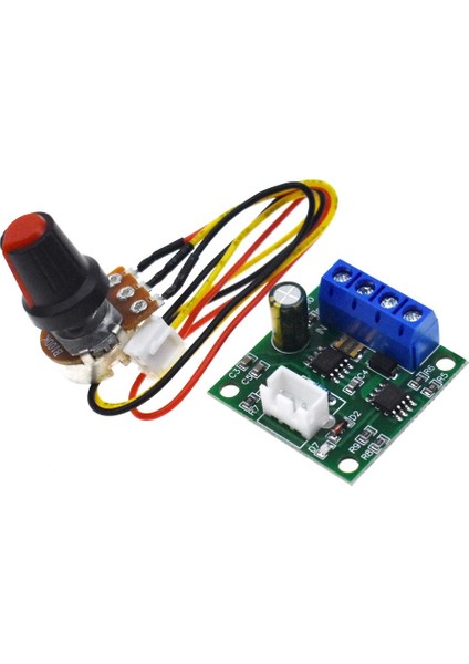 Dc Pwm Motor Hız Kontrol Cihazı 1.8V 3V 5V 6V 12V 2A Otomatik Regülatör Vali Hız Kontrolü 15V Potansiyomer ile Besleme (Yurt Dışından)