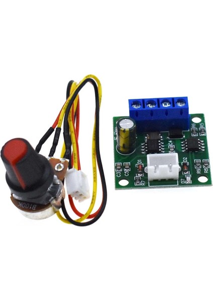 Dc Pwm Motor Hız Kontrol Cihazı 1.8V 3V 5V 6V 12V 2A Otomatik Regülatör Vali Hız Kontrolü 15V Potansiyomer ile Besleme (Yurt Dışından)