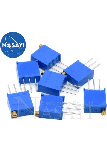 10PCS 3296W Ayarlanabilir Potansiyometre 100K(104) (Yurt Dışından)