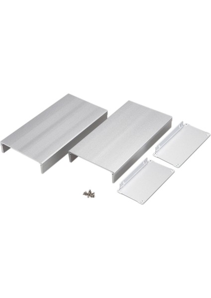 Kapak Projesi Elektronik Alet Çantası Muhafaza Kutusu Alüminyum Dıy Muhafaza Alet Çantası 55X105X200MM Kum (Yurt Dışından)