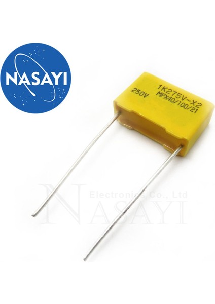 MPX40/100/21 Güvenlik Kapasitör 0.1uf 275V Güvenlik x Kapasitör 104 275V 0.1uf Elektrikli (Yurt Dışından)