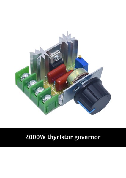 AC220V 2000W 4000W Scr Voltaj Regülatörü Karartma Dimmerler Motor Hız Kontrol Termostatı Elektronik Voltaj Regülatörü Modülü (Yurt Dışından)
