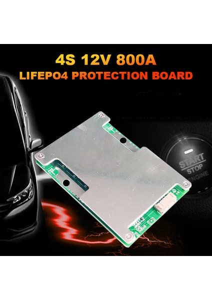 4s 12V 800A Lifepo4 Lityum Pil Şarj Cihazı Bms Koruma Levhası ile Güç Pil Dengesi/geliştirilmiş Pcb Koruma Levhası (Yurt Dışından)