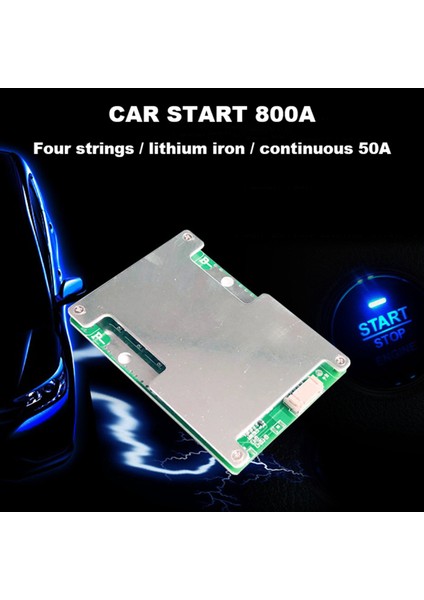4s 12V 800A Lifepo4 Lityum Pil Şarj Cihazı Bms Koruma Levhası ile Güç Pil Dengesi/geliştirilmiş Pcb Koruma Levhası (Yurt Dışından)
