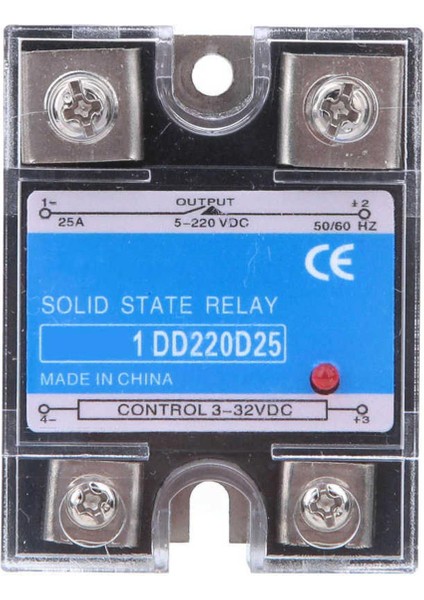 Katı Hal Röle Dc-Dc Ssr Girişi 3-32VDC Yük 5-220VDC Kontrol (Yurt Dışından)