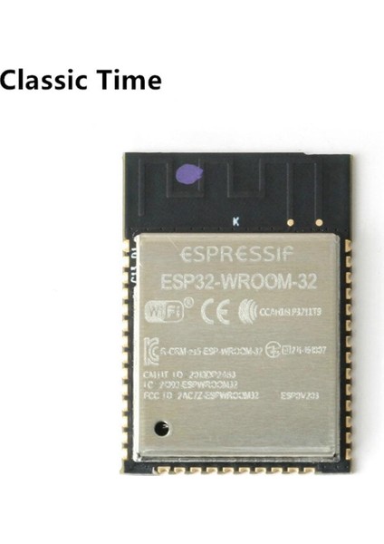 Esp-Wroom-32 ESP32 Bluetooth ve Wıfı Çift Çekirdekli Cpu, Düşük Güç Tüketimi Mcu Iot Modülü ile (Yurt Dışından)