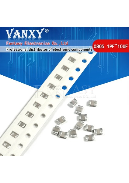 100 Adet 0805 Smd Kapasitör Seramik 1PF-10UF 20PF 220PF 330PF 680PF 4.7nf 22NF 33NF 10NF 220NF 1uf 2.2uf 4.7uf 10UF Kapasitörler (Yurt Dışından)