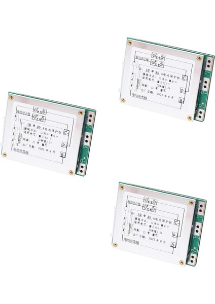 E-Bisiklet Elektrikli Scooter Için 3x 10S 36V 35A Li-Ion Lipolimer Koruma Levhası Bms (Yurt Dışından)