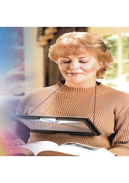 Ma A4 Tam Sayfa 3x Masa Masası Katlanabilir Büyüteç Büyüteç Okuma Camı (Yurt Dışından) modelleri