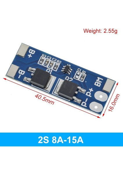 2s 3A 4A 5A 8A 10A 13A 20A 7.4V 8.4V 18650 Koruma Levhası/bms Kartı Standart/denge (Yurt Dışından)