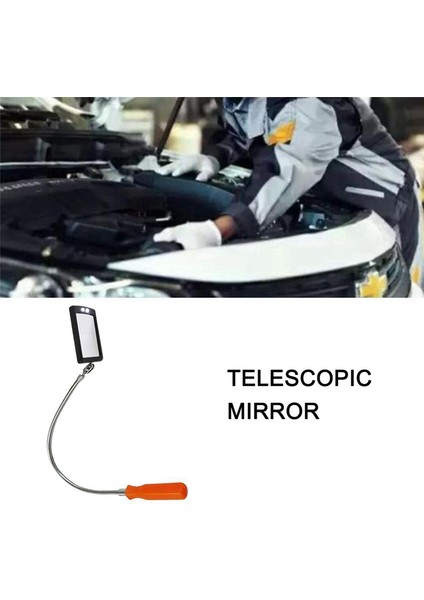 1 Adet Hortum Muayene Aynası LED Çift Işıklı Çift Işıklı Muayene Aynası (Yurt Dışından) fiyatları