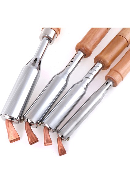 220V Ağır Hizmet Tipi Yüksek Güçlü Elektrikli Havya Keski Ucu Ahşap Saplı (Yurt Dışından) modelleri