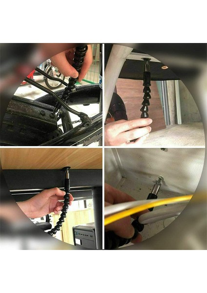 Adet 105 Derece Sağ Açı Matkap 1/4 Inç Hex Shank Esnek Matkap Ucu Uzatma Tornavida Bit Tutucu Bağlantı Bağlantısı (Yurt Dışından)