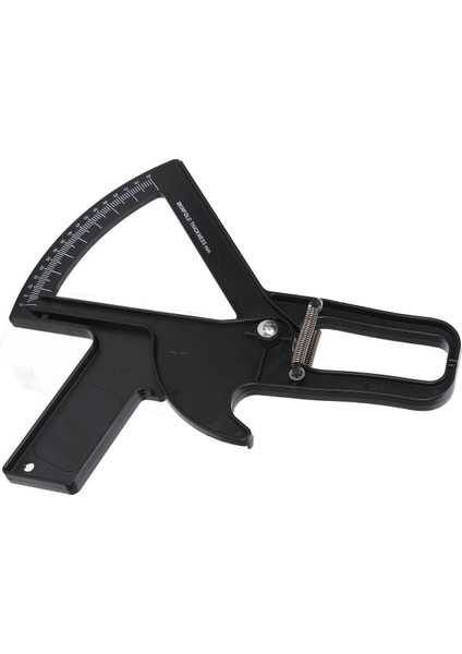 0‑80MM El Tipi Vücut Yağ Kaliper Yayı Plastik Sebum Kalınlığı Ölçüm Cihazı (Yurt Dışından)