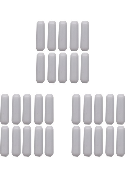 30 Adet Ptfe Manyetik Karıştırıcı Mikser Karıştırma Çubuğu Laboratuvar Çubuğu Karıştırma Plakası Mıknatıs Karıştırma Çubuğu Manyetik (7X25MM) (Yurt Dışından)