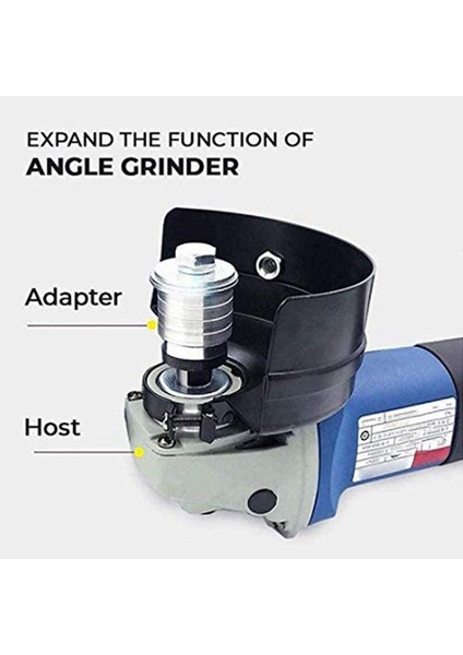 Açılı Taşlama - Kanal Açma Makinesi Adaptörü, Duvar Fayanslarının Modifikasyonu ve Kanal Açması Için M10 Dönüştürücü Vida Matkap Adaptörü (Yurt Dışından) indirimleri