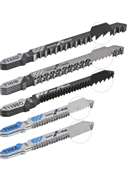 Saplı Dekupaj Testere Bıçağı-1 Set x Dekupaj Testeresi Bıçakları-Gösterildiği Gibi (Yurt Dışından)