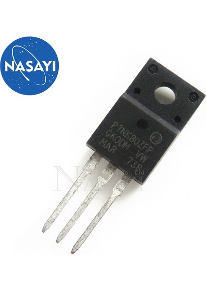 STP7NK80ZFP P7NK80ZFP TO-220F (Yurt Dışından)