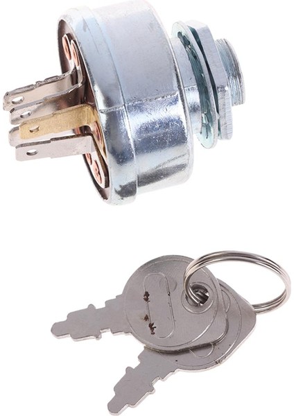 4406R STD365402 Jessica Için Anahtarlı 5 Pin Biçme Makinesi Ateşleme Başlatma Anahtarı (Yurt Dışından)