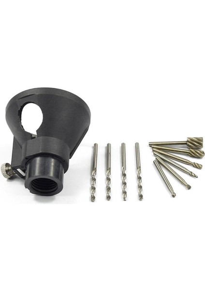 Ağaç Işleme Kesici-1 Set * 11 Elektrikli Matkap-Siyah ve Gümüş (Yurt Dışından)