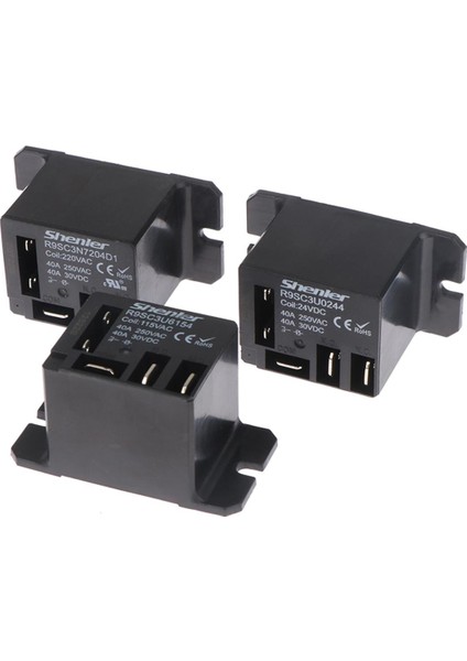 R9SC3N7204D1 Aynı Tip Yedek Röle NT90TPNCE220CB 220V 115V 24V 40A Yüksek Akım Jessica (Yurt Dışından)