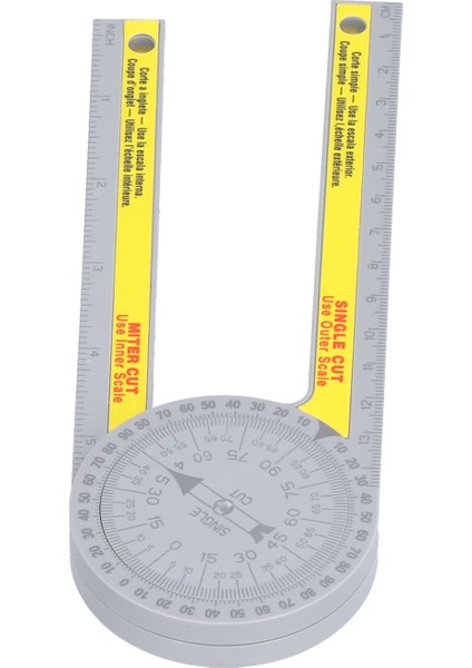 Yüksek Hassasiyetli Gönye Testere Açıölçer 360° Döndürülebilir 2 Terazili Dijital Açı Bulucu (Yurt Dışından) fırsatları