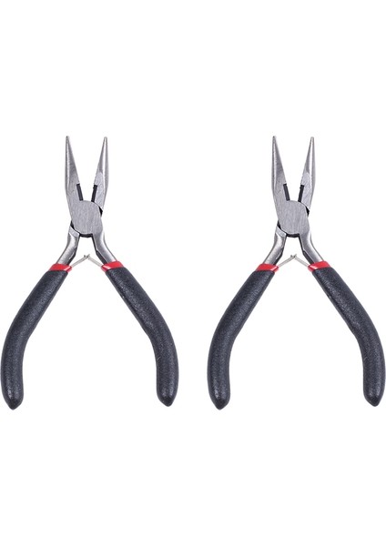 Nxfdsıoz Takı Yapımı Için 2 Uçlu Pense Plaka Aracı 12.5cm - Siyah (Yurt Dışından)