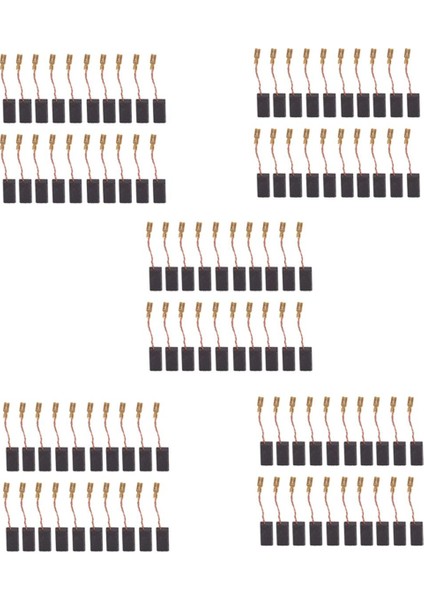 Karbon Fırça 100 Adet Değiştirilebilir Büyük Iletken Karbon Fırça Elektrik Motoru Matkap Için 100 5816MM (Yurt Dışından)