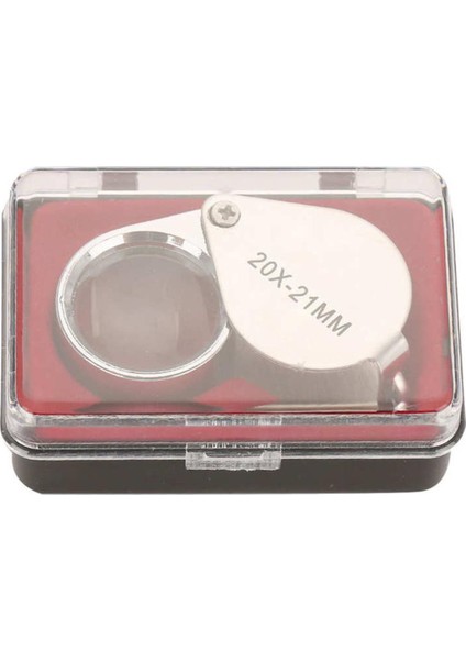 Takı Kontrol Okuma Için 20X Taşınabilir Büyüteç Katlanır Cep Büyüteç (Yurt Dışından)