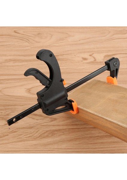 4 Inç Klip Hızlı Cırcır Serbest Bırakma Hızı Sıkma Ahşap Çalışma Çalışma Çubuğu F Kelepçe Klip Kiti Serpme Gadget Araçları Dıy El Aletleri (Yurt Dışından)