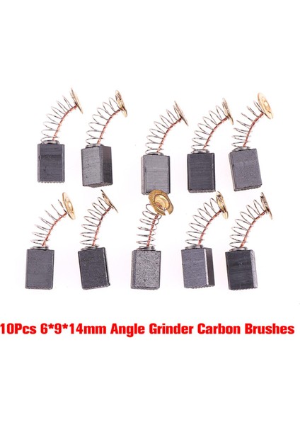 10 Adet Açı Öğütücü Karbon Fırçalar 6*9*14MM Güç Aracı Elektrik Motoru Yedek Parça Güneş Işığı Süper Mağaza (Yurt Dışından)