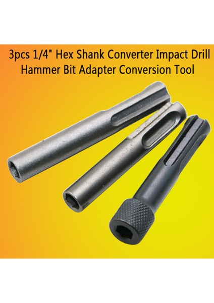 gr 3 Adet Elektrikli Çekiç Dönüşüm Biyel Kol Sds Iç Altıgen Dönüştürücü Darbeli Matkap Kafası Adaptörü (Yurt Dışından) fiyatları